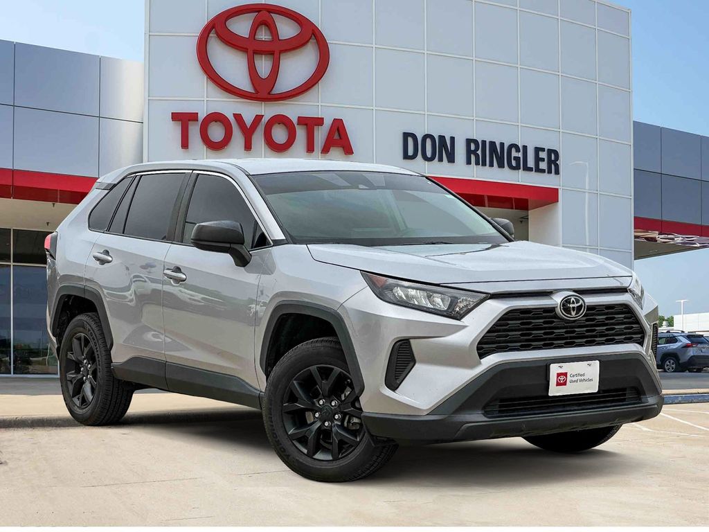Silver Sky Metallic 2022 Toyota RAV4 SUV / Crossover Front-Wheel Drive 8-Speed Automatic
