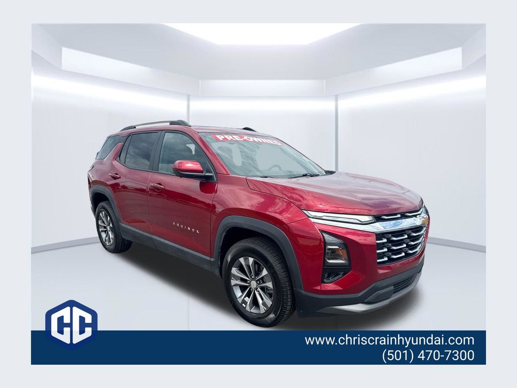 Radiant Red 2025 Chevrolet Equinox SUV / Crossover Four-Wheel Drive 8-Speed Automatic