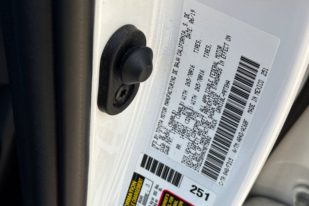 Used 2019 White Toyota TRD Off-Road image 32