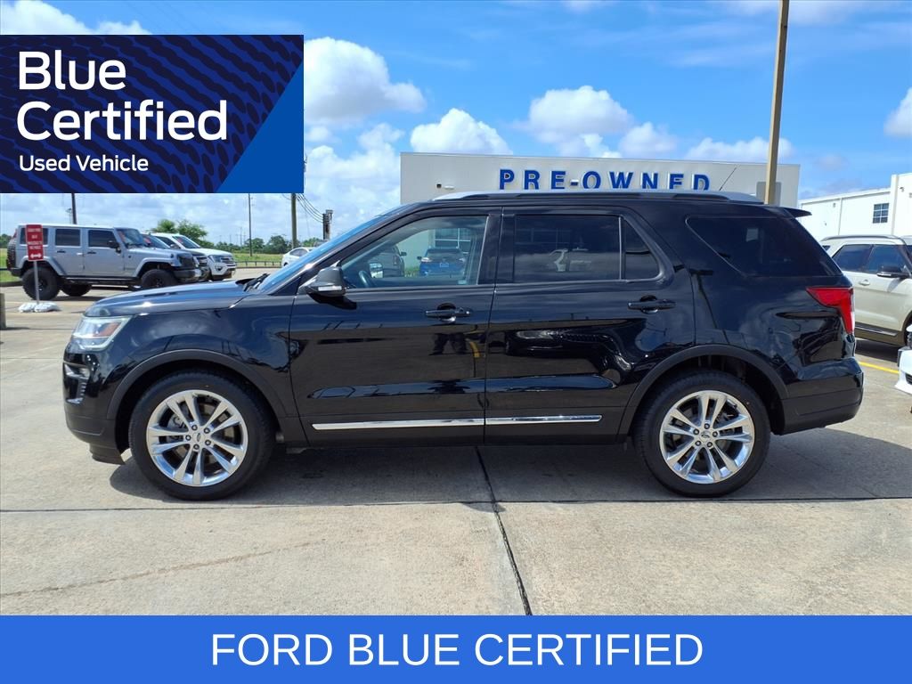 2019 Ford Explorer XLT Black at Baytown Hyundai