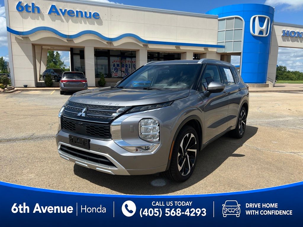 Mercury Gray Metallic 2022 Mitsubishi Outlander SUV / Crossover All-Wheel Drive Continuously Variable Transmission