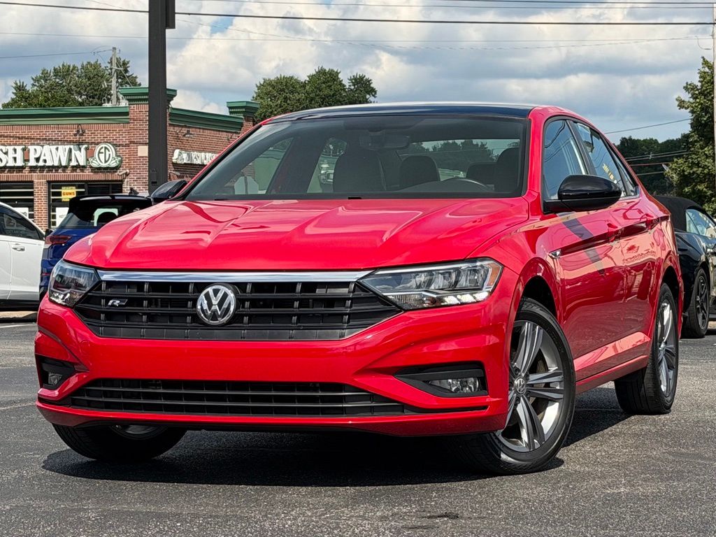 Tornado Red 2019 Volkswagen Jetta Sedan Front-Wheel Drive 8-Speed Automatic