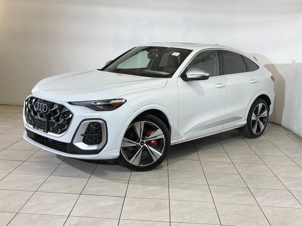 Glacier White Metallic 2026 Audi SQ5 Sportback quattro Premium Plus TFSI Sedan All-Wheel Drive 7-Speed Automatic