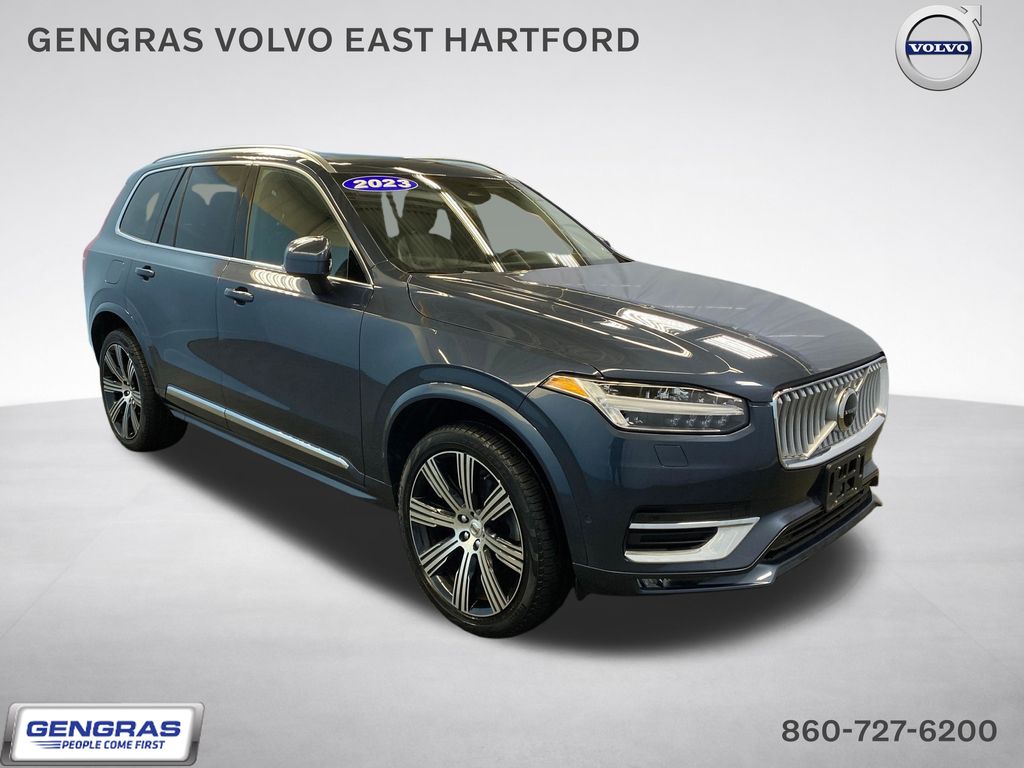 Denim Blue Metallic 2023 Volvo XC90 B6 Ultimate Bright Theme 6-Passenger AWD SUV / Crossover All-Wheel Drive Automatic