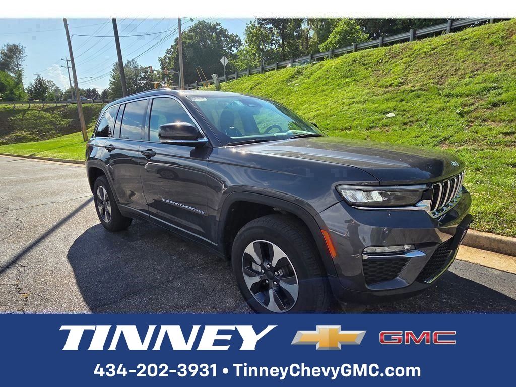 Baltic Gray Metallic Clearcoat 2024 Jeep Grand Cherokee 4xe SUV / Crossover Four-Wheel Drive 8-Speed Automatic