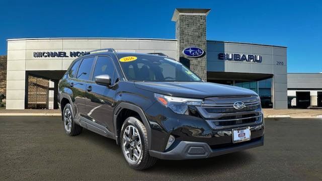 Crystal Black Silica 2026 Subaru Forester SUV / Crossover All-Wheel Drive Continuously Variable Transmission