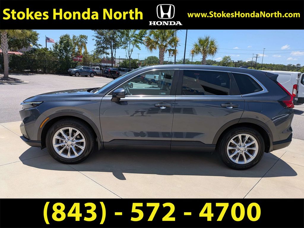 2024 Honda CR-V EX-L Black at Stokes Honda North