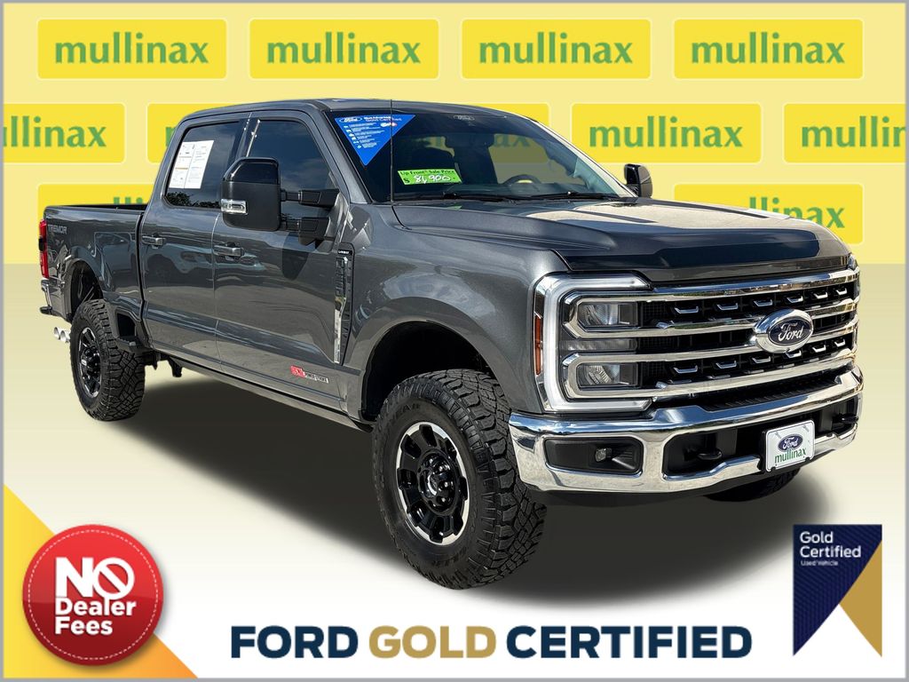 Gray Metallic 2025 Ford F-250 Super Duty Pickup Truck Four-Wheel Drive Automatic