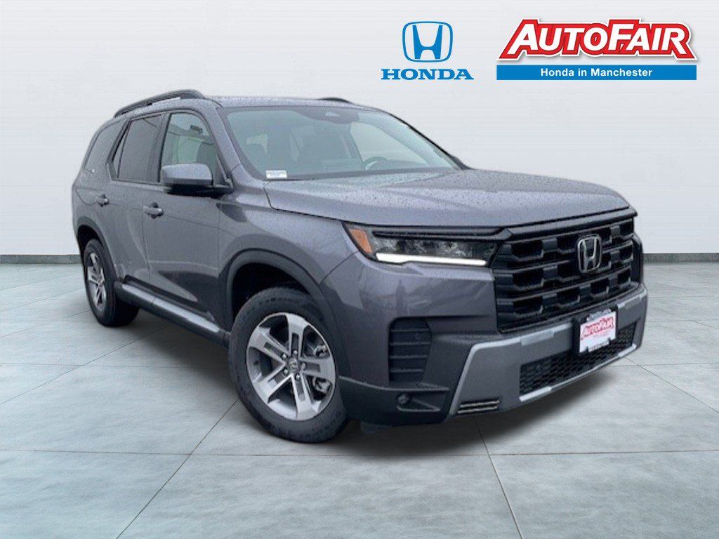 Gray (Modern Steel Metallic) 2026 Honda Pilot SUV / Crossover All-Wheel Drive Automatic