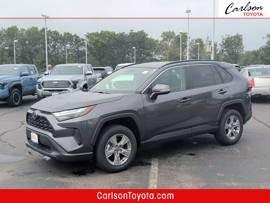 Magnetic Gray Metallic 2025 Toyota RAV4 SUV / Crossover All-Wheel Drive 8-Speed Automatic