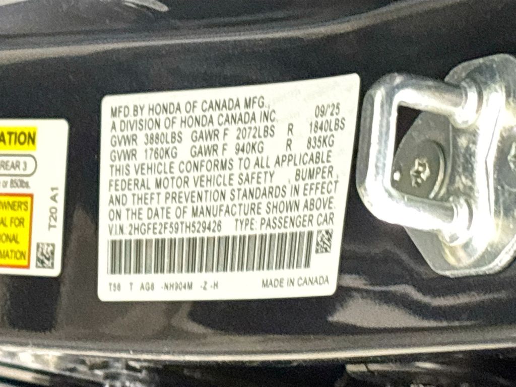 2026 Honda Civic Sport