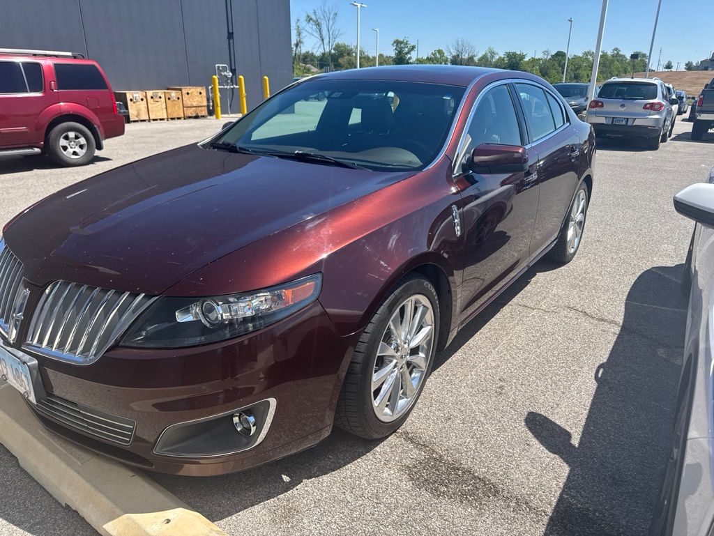 Brown 2012 Lincoln MKS EcoBoost AWD Sedan All-Wheel Drive 6-Speed Automatic