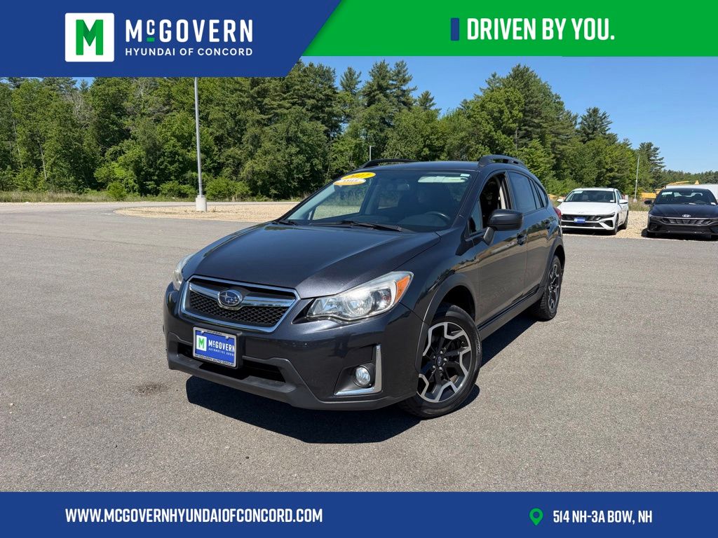 Dark Gray Metallic 2017 Subaru Crosstrek Premium SUV / Crossover All-Wheel Drive 5-Speed Manual
