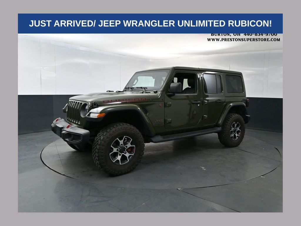 Sarge Green Clearcoat 2022 Jeep Wrangler SUV / Crossover Four-Wheel Drive 8-Speed Automatic