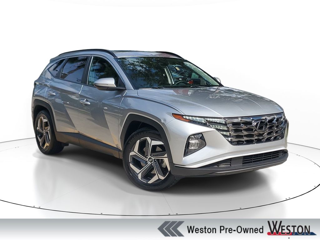 Shimmering Silver 2022 Hyundai Tucson SUV / Crossover Front-Wheel Drive 8-Speed Automatic
