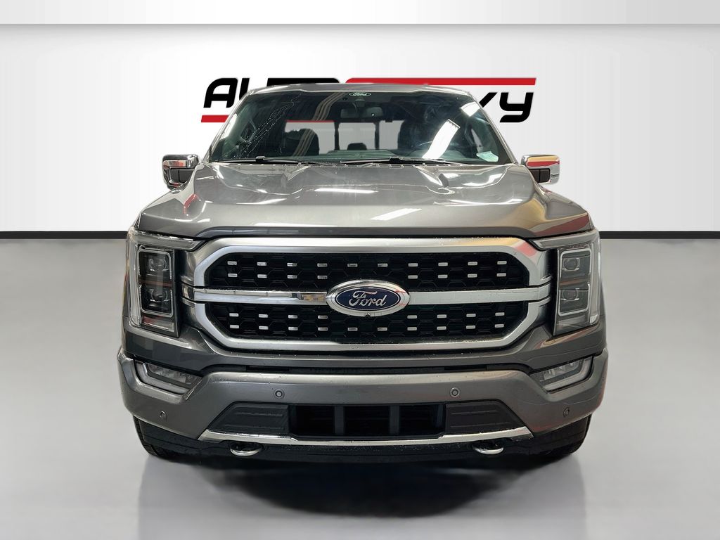 Used 2021 Gray Metallic Ford Platinum image 2