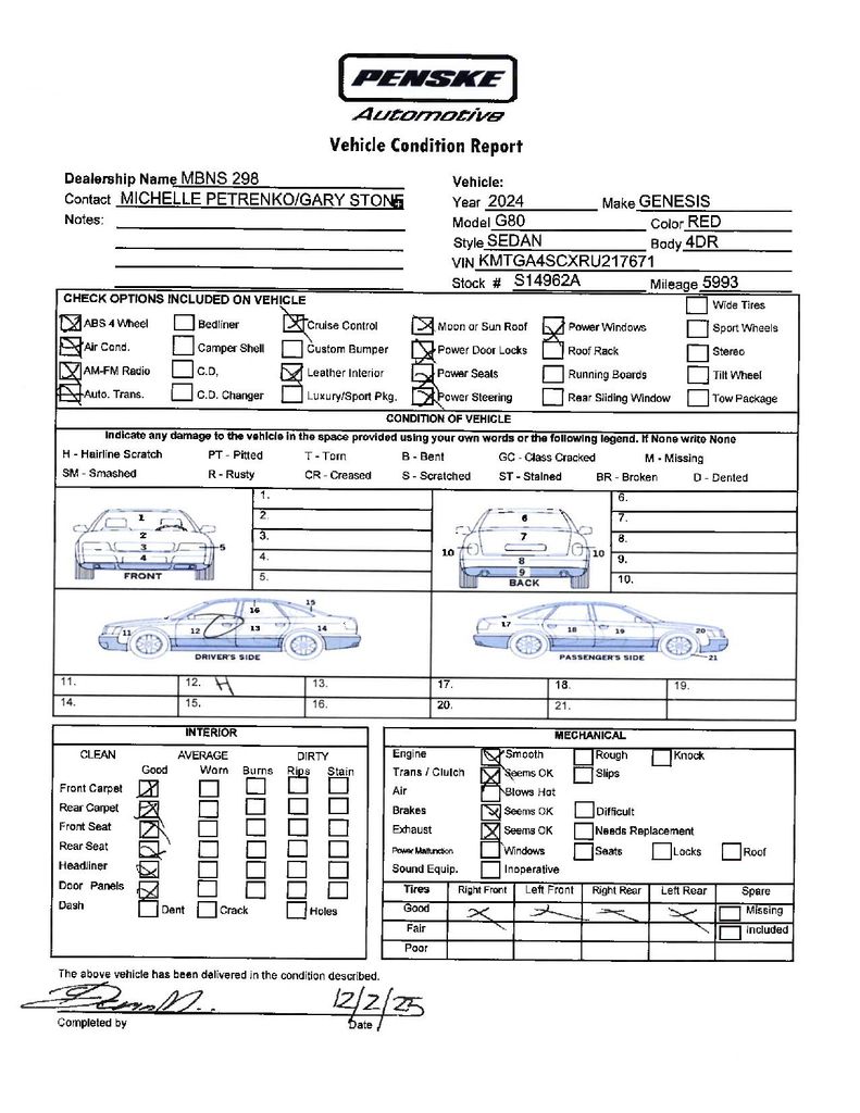 Thumbnail: 2024 Genesis G80 - 22