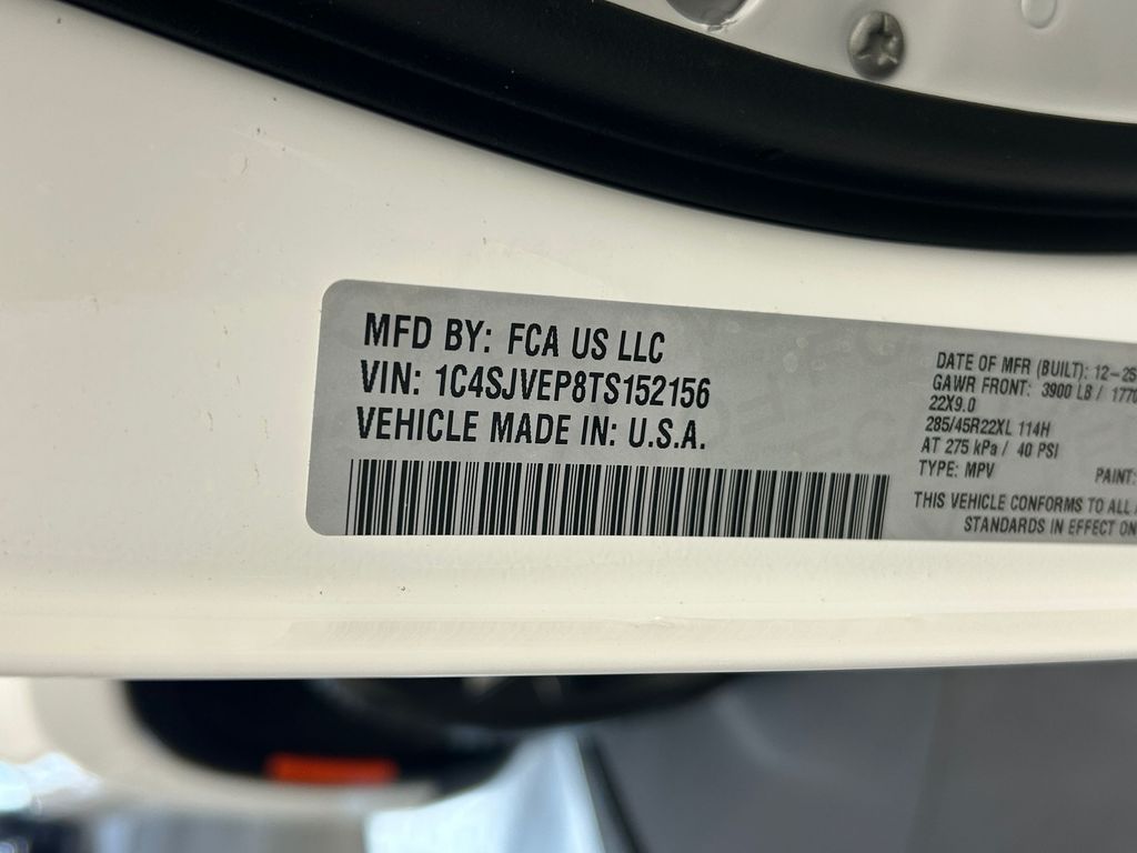 New 2026 Bright White Clearcoat Jeep Summit Obsidian image 22