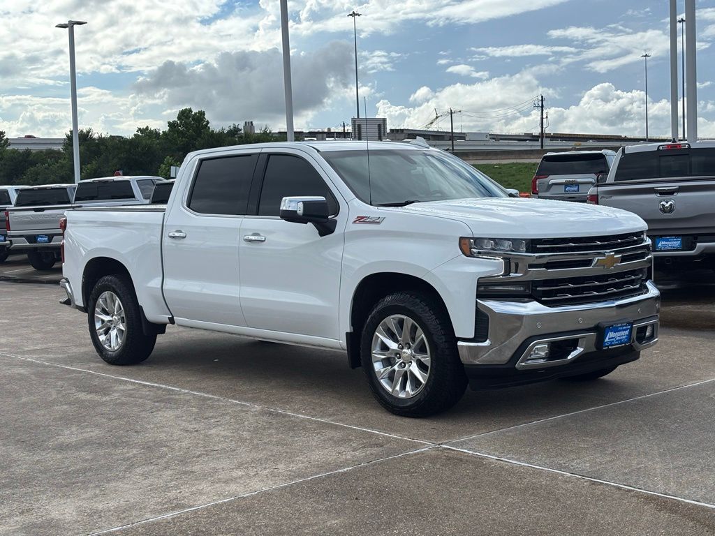 2021 Chevrolet Silverado 1500 LTZ White at Classic Elite Chevrolet Sugar Land