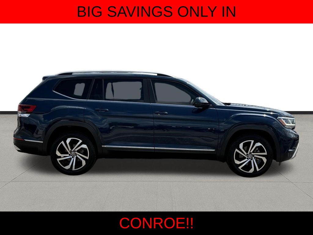2022 Volkswagen Atlas SEL Blue at DeMontrond Auto Country