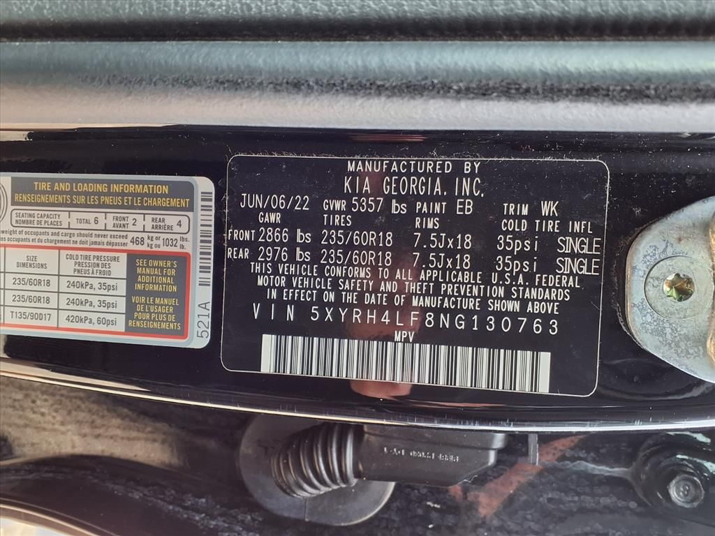 2022 Kia Sorento EX Black at North Houston Mitsubishi
