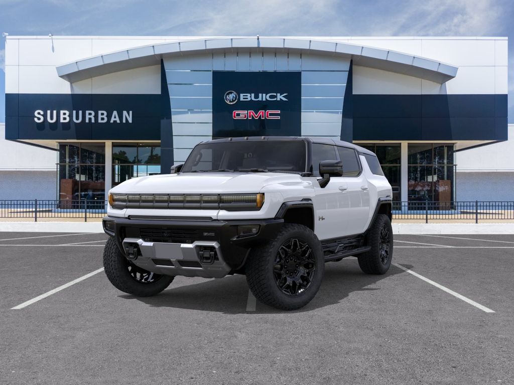 Interstellar White 2026 GMC Hummer EV SUV SUV / Crossover All-Wheel Drive 1-Speed Automatic