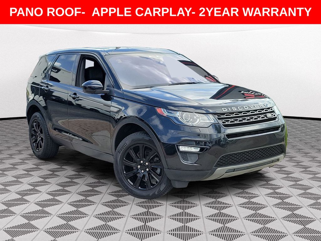 Black 2018 Land Rover Discovery Sport SE AWD SUV / Crossover All-Wheel Drive 9-Speed Automatic