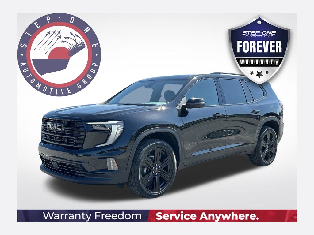 Black (Ebony Twilight Metallic) 2026 GMC Acadia SUV / Crossover Front-Wheel Drive 8-Speed Automatic