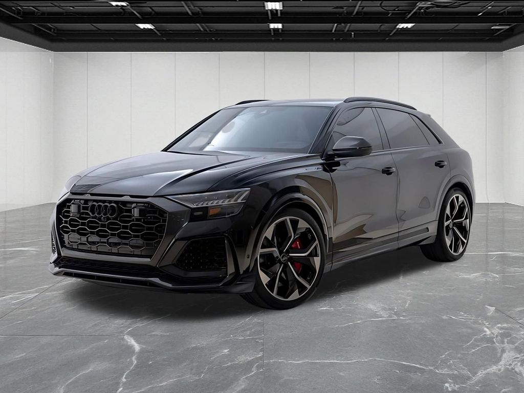Mythos Black Metallic 2023 Audi RS Q8 4.0T quattro SUV AWD SUV / Crossover All-Wheel Drive 8-Speed Automatic