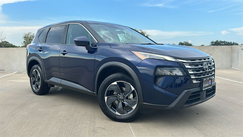 2025 Nissan Rogue SV Blue at South Houston Nissan