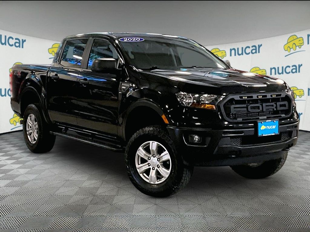 Shadow Black 2020 Ford Ranger Pickup Truck Four-Wheel Drive Automatic