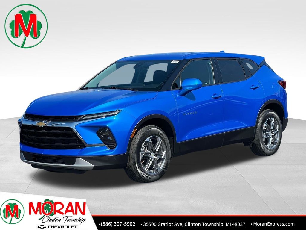Riptide Blue 2024 Chevrolet Blazer 2LT FWD SUV / Crossover Front-Wheel Drive 9-Speed Automatic Overdrive