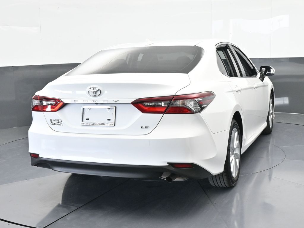 Used 2024 White Toyota LE image 5