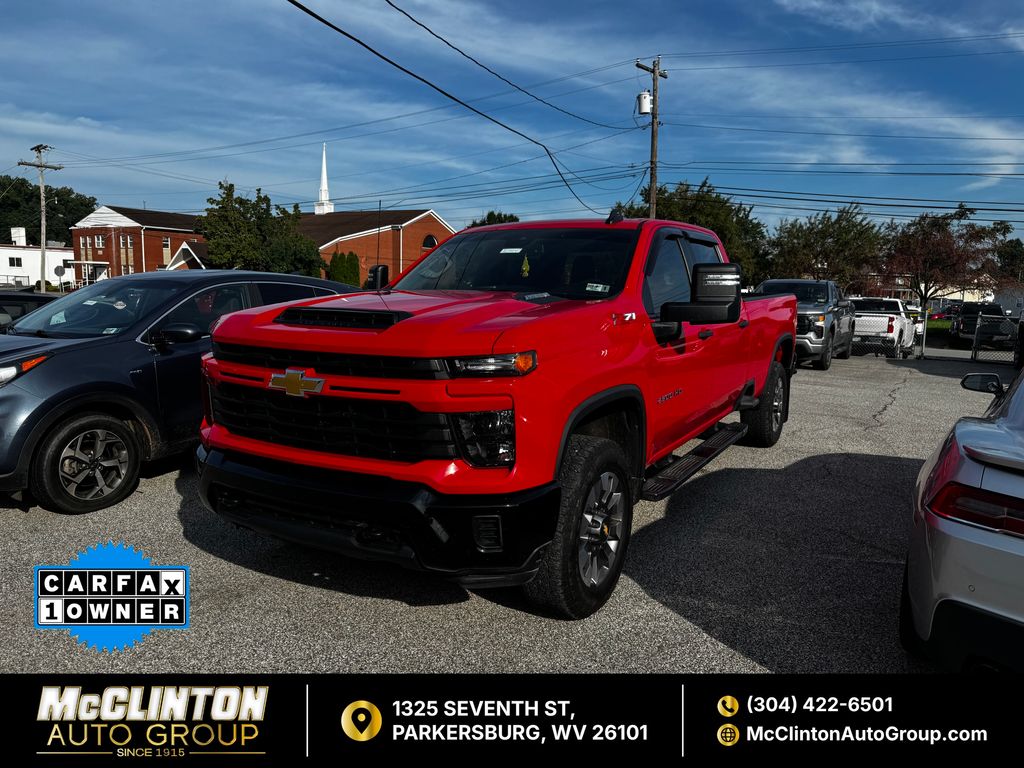 Red Hot 2024 Chevrolet Silverado 2500HD Pickup Truck Four-Wheel Drive Automatic