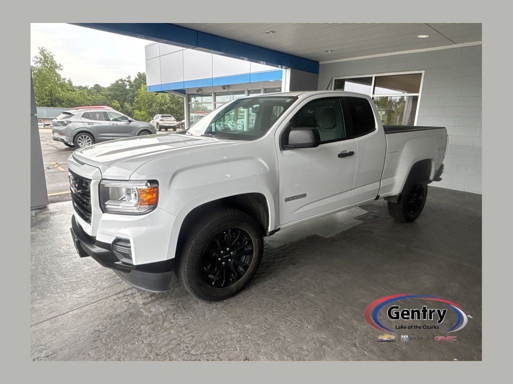 Summit White 2022 GMC Canyon Pickup Truck Four-Wheel Drive 8-Speed Automatic