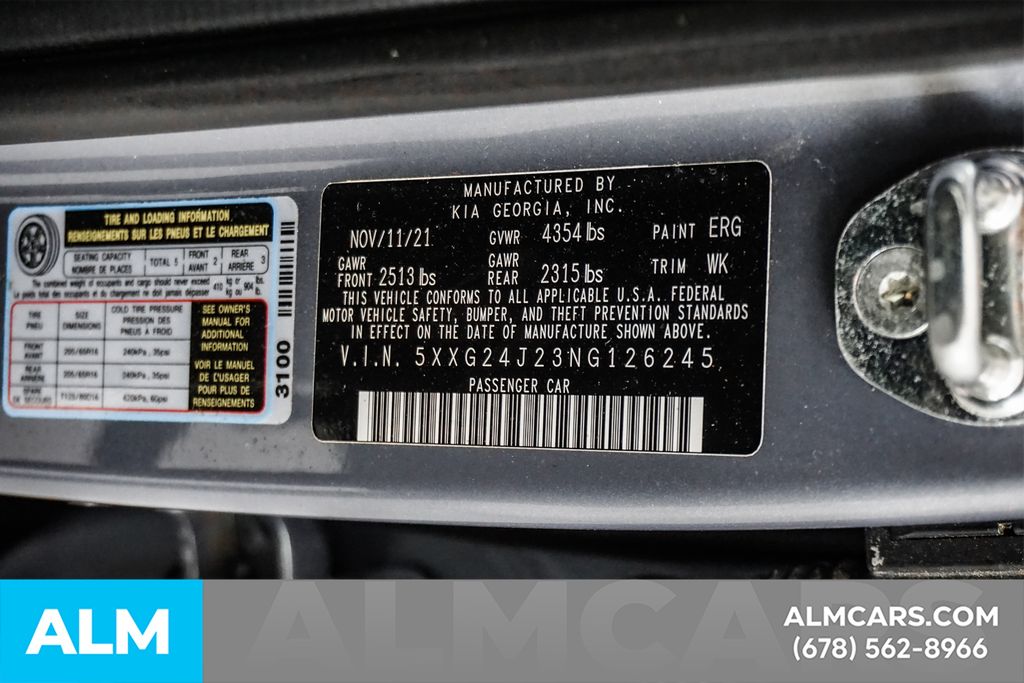 Used 2022 Silver Kia LX image 53
