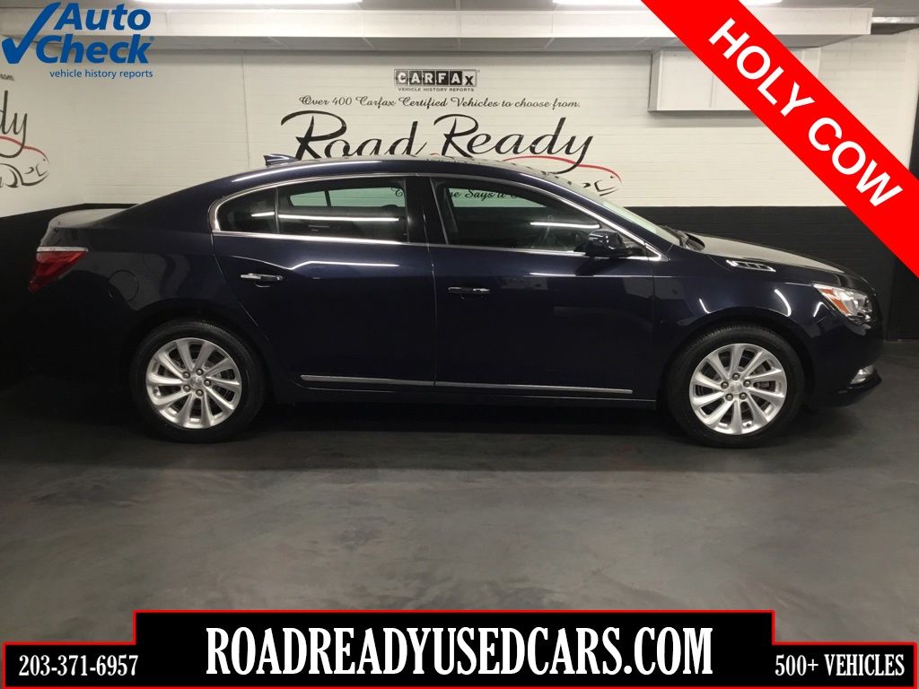 Dark Sapphire Blue Metallic 2016 Buick LaCrosse Sedan Front-Wheel Drive 6-Speed Automatic Overdrive
