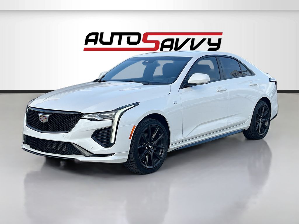 2022 Cadillac CT4 Sport White at Shottenkirk Kia Fort Bend