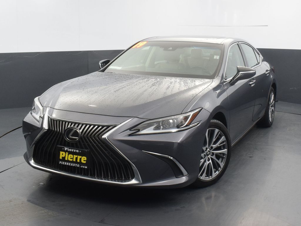 Gray 2019 Lexus ES 350 FWD Sedan Front-Wheel Drive 8-Speed Automatic