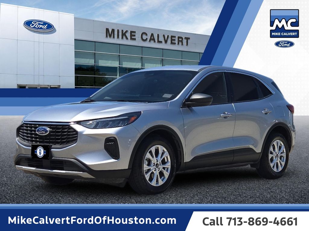 Silver Metallic 2023 Ford Escape SUV / Crossover Front-Wheel Drive 8-Speed Automatic