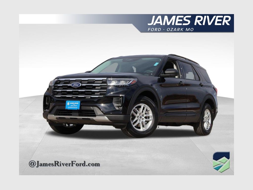 Agate Black Metallic 2026 Ford Explorer Active AWD SUV / Crossover All-Wheel Drive Automatic