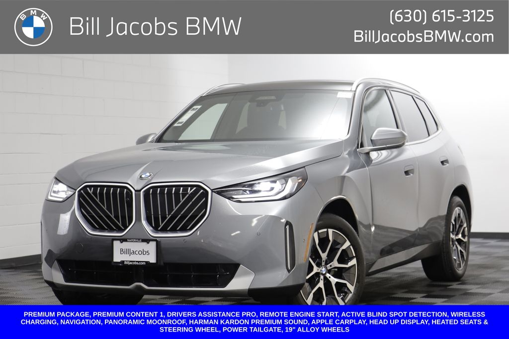 Skyscraper Gray Metallic 2026 BMW X3 SUV / Crossover All-Wheel Drive Automatic
