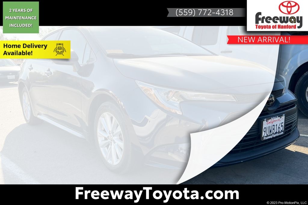 Blueprint 2025 Toyota Corolla Sedan Front-Wheel Drive Continuously Variable Transmission