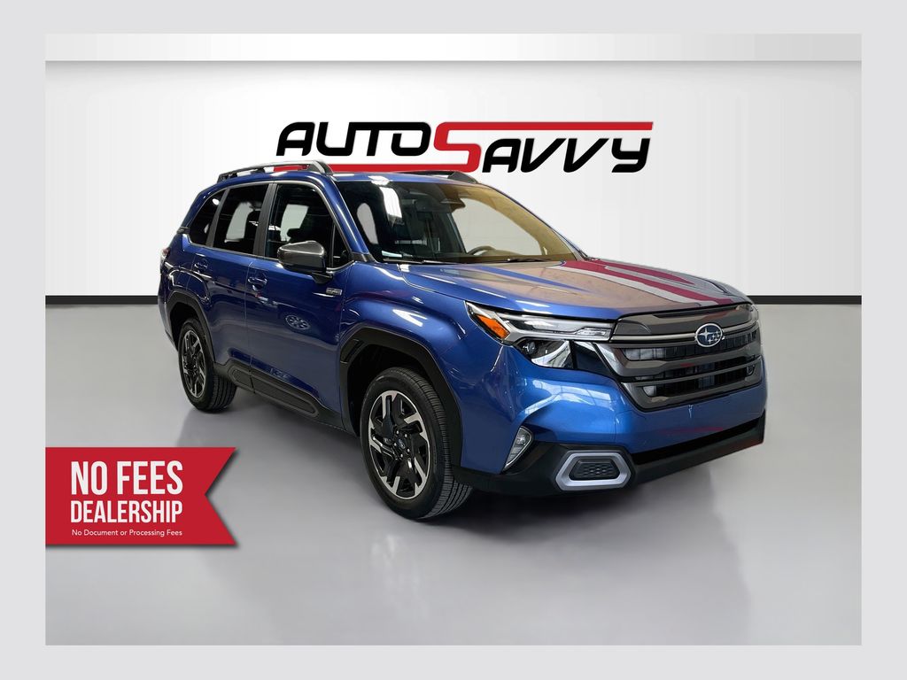 Daybreak Blue Pearl 2025 Subaru Forester Hybrid SUV / Crossover All-Wheel Drive Continuously Variable Transmission