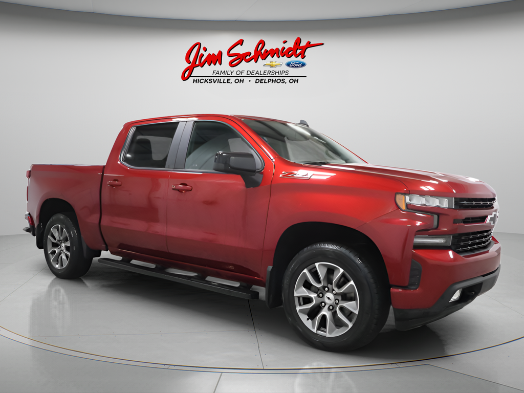 Cherry Red Tintcoat 2021 Chevrolet Silverado 1500 Pickup Truck Four-Wheel Drive 8-Speed Automatic
