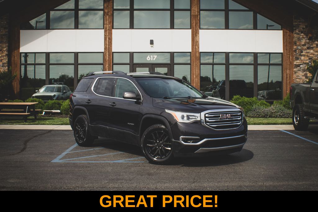 Gray (Iridium Metallic) 2018 GMC Acadia SUV / Crossover Front-Wheel Drive 6-Speed Automatic