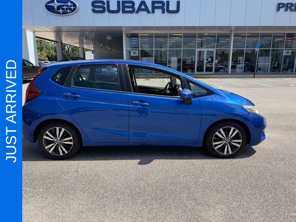 Aegean Blue Metallic 2016 Honda Fit Hatchback Front-Wheel Drive Continuously Variable Transmission