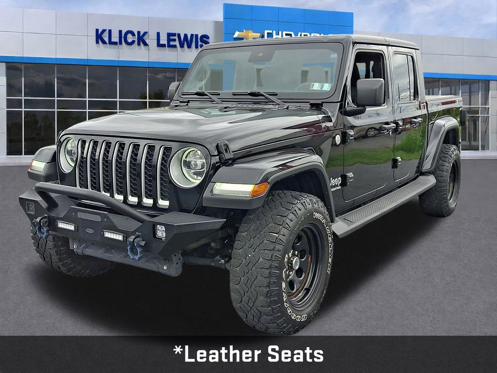 2020 Jeep Gladiator Overland Black at Klick Lewis Buick Chevrolet
