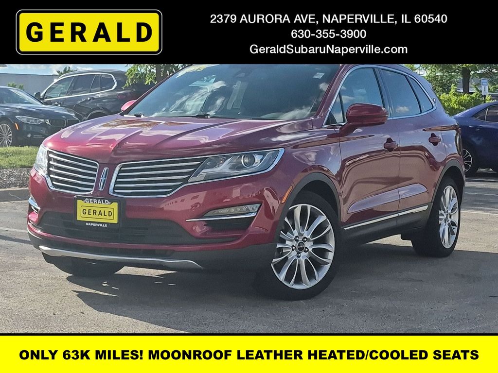 Ruby Red Metallic 2015 Lincoln MKC FWD SUV / Crossover Front-Wheel Drive 6-Speed Automatic