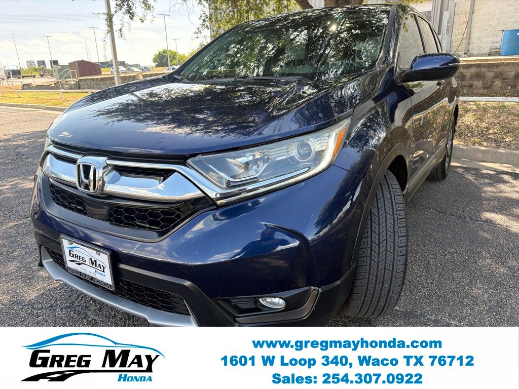 2019 Honda CR-V EX-L Blue at Greg May Honda